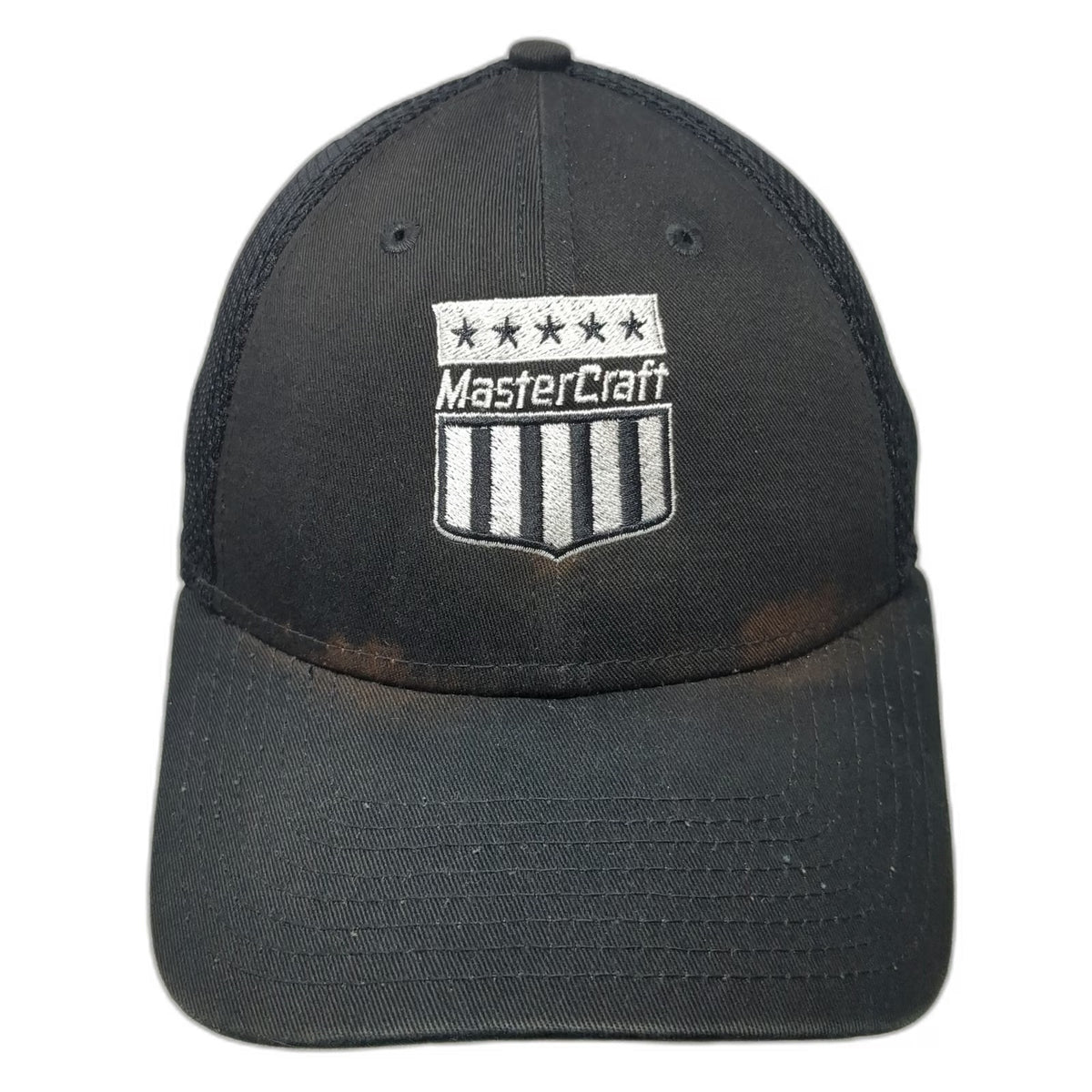 New Era MasterCraft Trucker Hat Black One Size Mesh Back Snapback Boat Logo