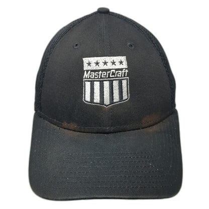 New Era MasterCraft Trucker Hat Black One Size Mesh Back Snapback Boat Logo