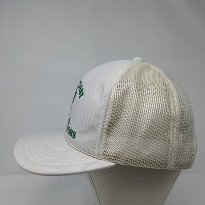West Coast Glass Distributors Snapback Trucker Hat White OSFA Mesh Back