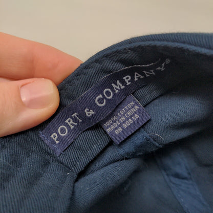 Sentry Insurance Strapback Hat Blue OS Adjustable Embroidered Port & Company