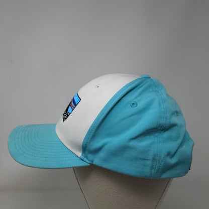 Patagonia Snapback Hat Blue One Size Adjustable Embroidered Logo Vented Holes