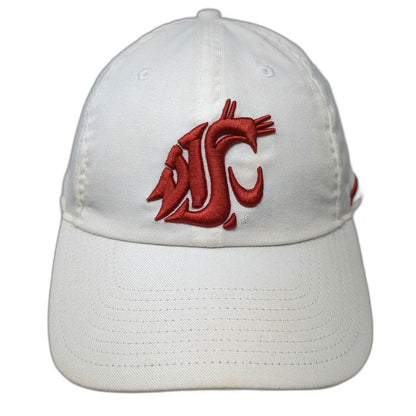 Washington State Cougars NCAA Nike Cap White One Size Dri-FIT Strapback Hat Logo