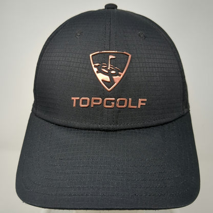 Callaway Baseball Cap Black One Size Topgolf Logo Metallic Shield Hat