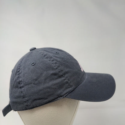 Adidas Slideback Hat Gray One Size Adjustable Embroidered Climalite 6 Panel