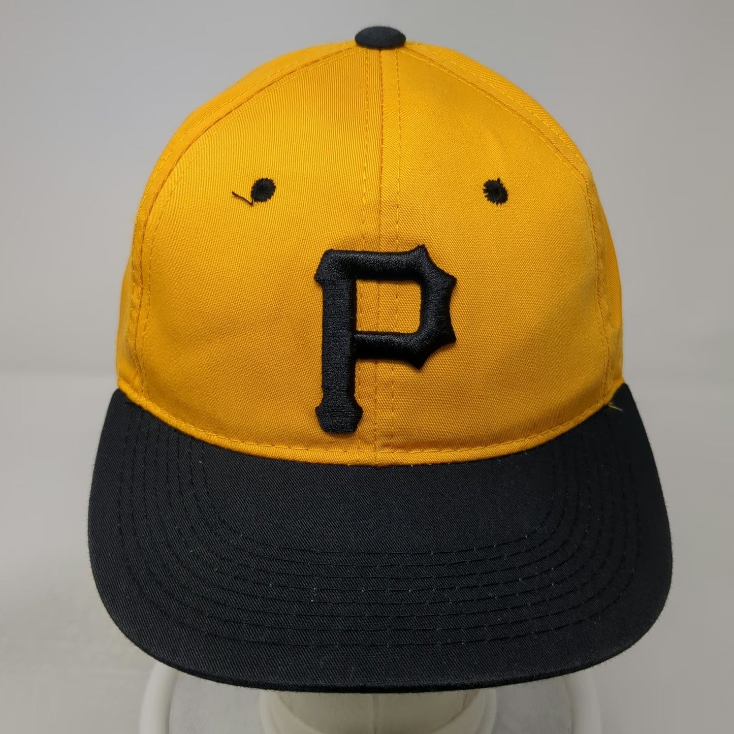 Pittsburgh Pirates MLB OC Sports Baseball Cap Yellow Black OSFM Strapback Hat