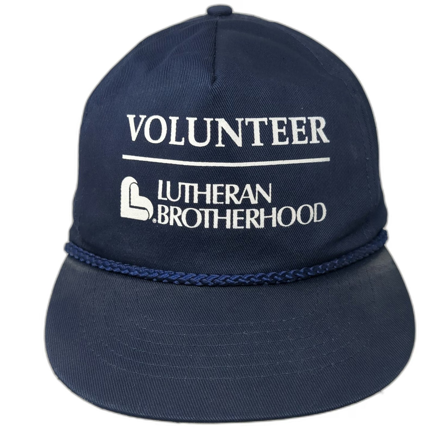 Loving & Associates 5 Panel Blue One Size Volunteer Lutheran Brotherhood Hat