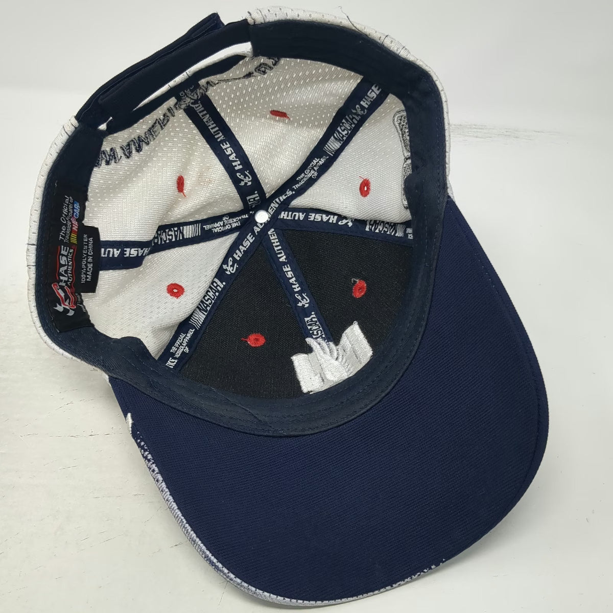 Chase Authentics Baseball Cap Blue One Size Dale Jr 88 NASCAR Mesh Salute Hat