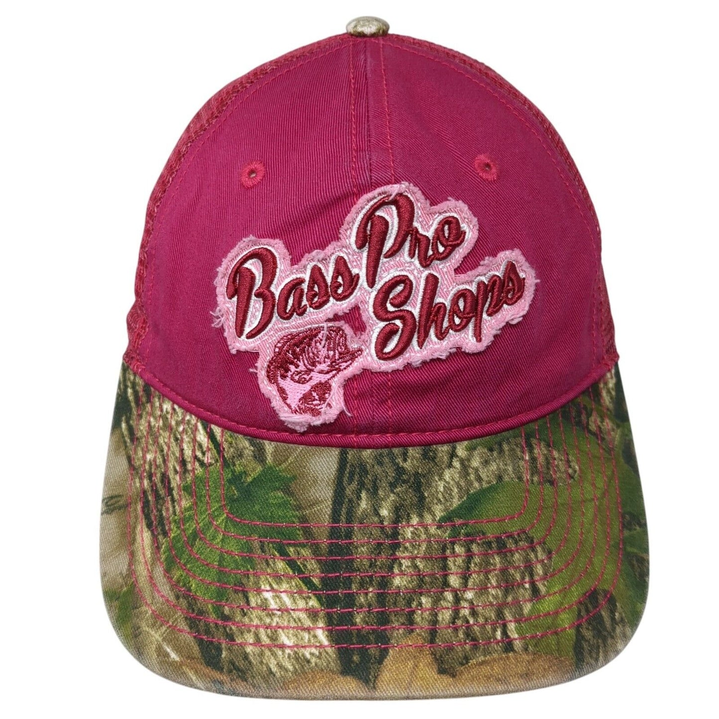 Bass Pro Shops Snapback Trucker Hat Multi One Size Mesh Back Hunting