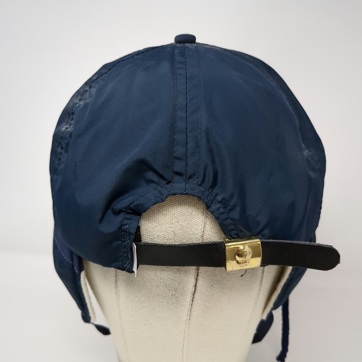 Imperial Headwear Baseball Cap Blue One Size Ear Flaps Sun Valley Chin Strap Hat