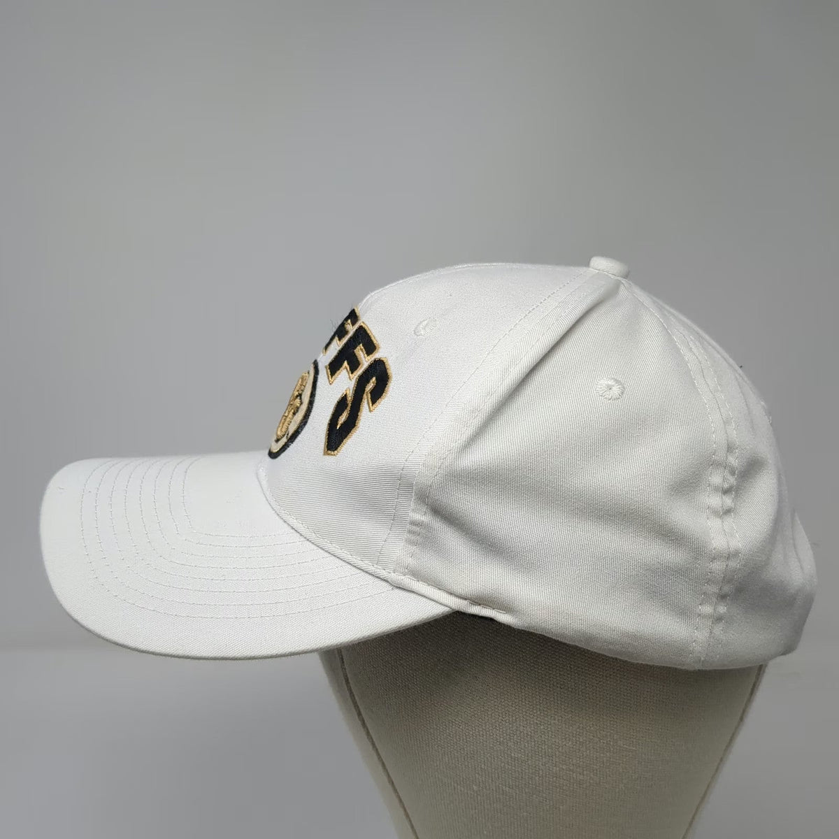 Top of the World Colorado Buffaloes NCAA Snapback Hat White Black Gold One Size