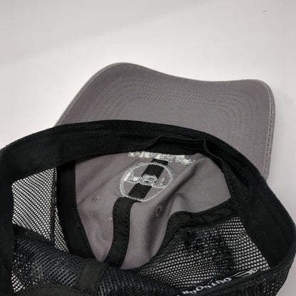 PBT Palm Beach Tactical Strapback Trucker Hat Gray One Size Mesh Back