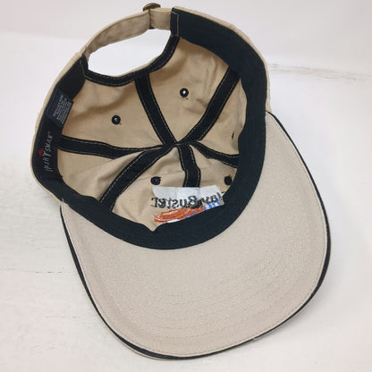 Sportsman Baseball Cap Beige One Size Clay Buster Addict Embroidery Shooting Hat