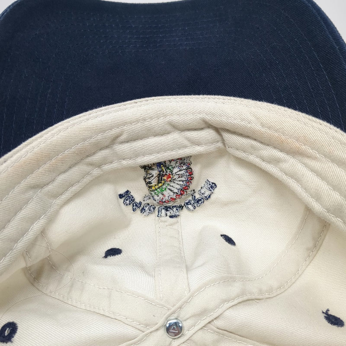 Slideback Baseball Cap White Blue One Size USGA Member 104th U.S. Open Golf Hat
