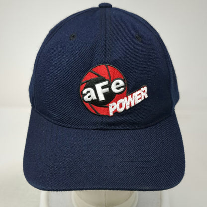 zzyzx aFe Power Logo Blue Baseball Cap One Size Strapback 6 Panel Acrylic Hat