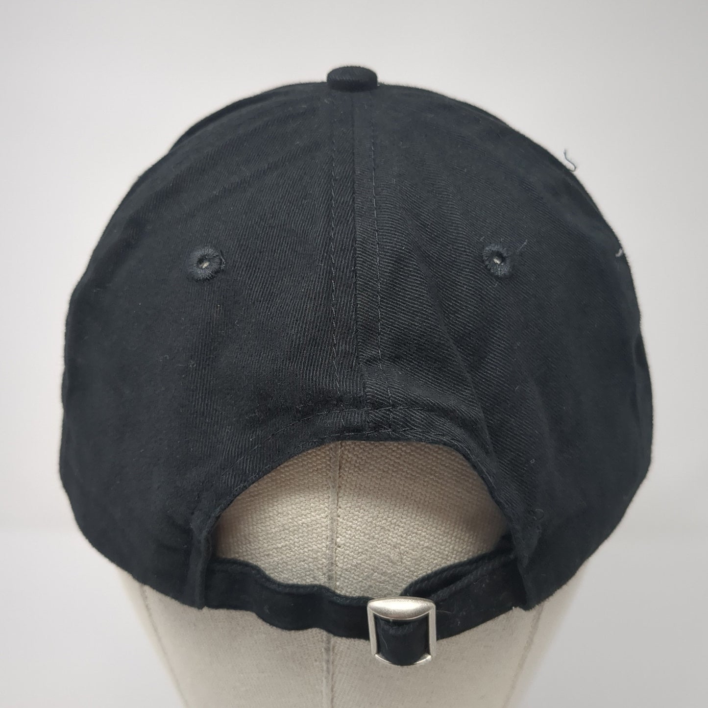 Geico Slideback Hat Black One Size Adjustable Embroidered AMC Deluxe
