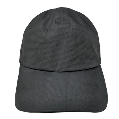 Unbranded Slideback Hat Solid Black One Size Adjustable Outdoor Blank