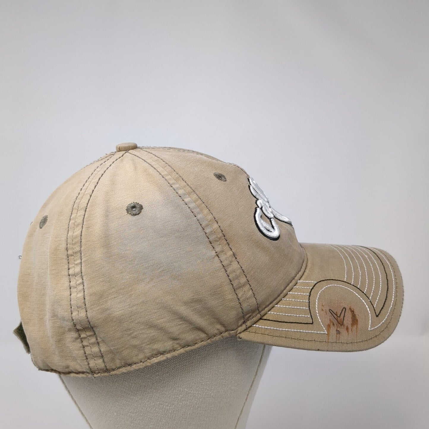 Callaway Strapback Baseball Cap Brown One Size Adjustable Embroidered New Era