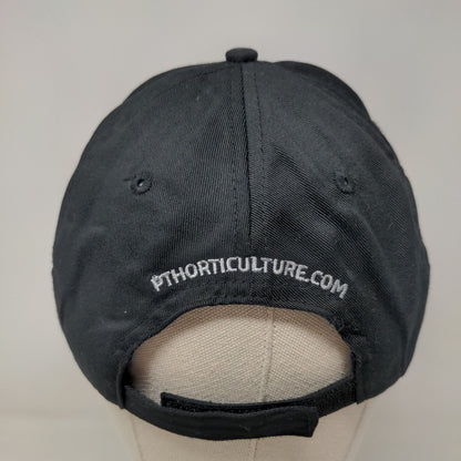 Pro Mix Strapback Hat Black One Size Embroidered Adjustable Creapub