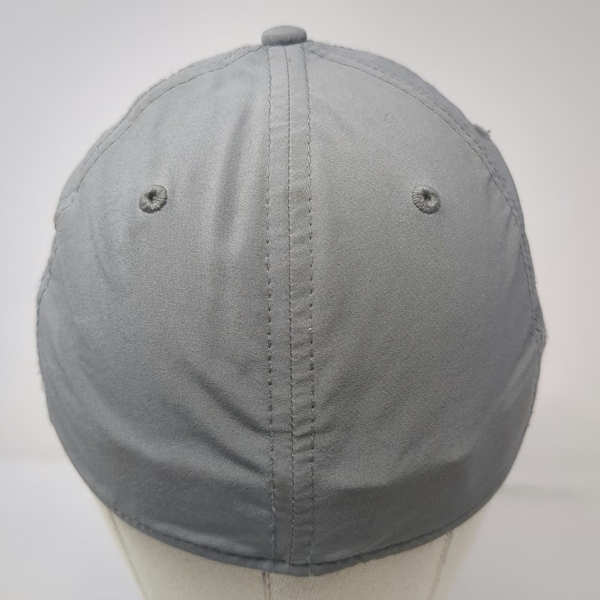 Russell Baseball Cap Gray XL Stretch Fit Performance Sport Gym Athletic Hat
