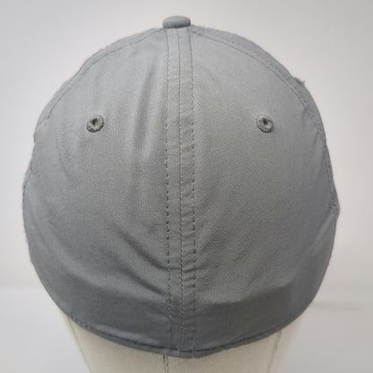 Russell Baseball Cap Gray XL Stretch Fit Performance Sport Gym Athletic Hat