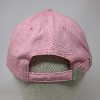 Jeffree Star Baseball Cap Pink OSFM Star Logo Slideback Branded Seam Tape Hat