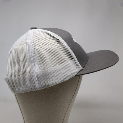 Caribou County Shooting Club Adult Snapback Trucker Hat Gray OS Mesh Outdoor Cap