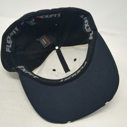 Sport-Tek Baseball Cap Black XL North Dakota 1889 Contrast Piping Flexfit hat