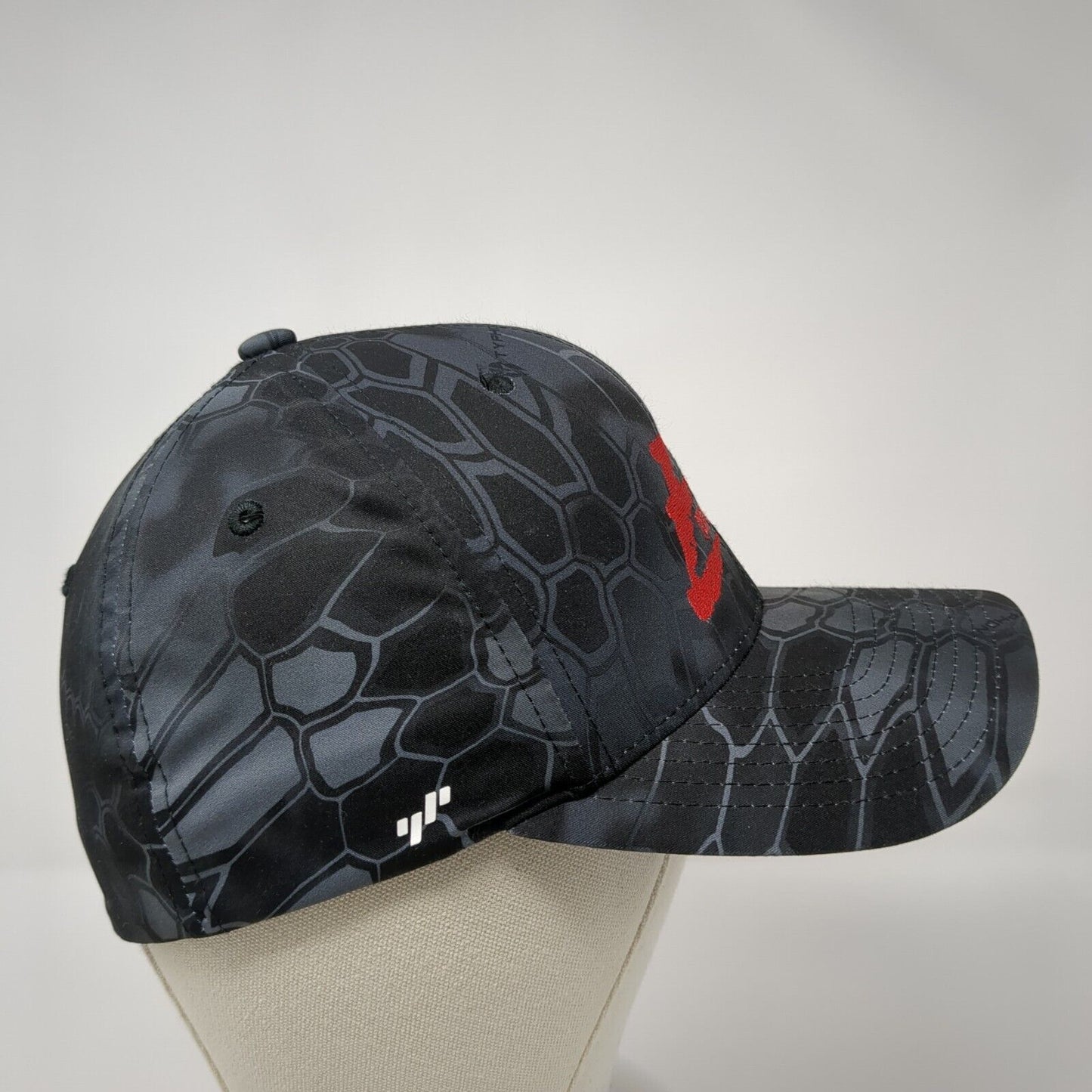 Edge Performance Sports Fitted Hat Camo S-M Embroidered Flexfit Yupoong