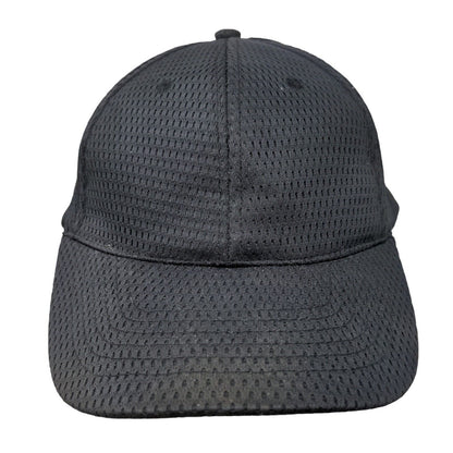 Cobra Strapback Mesh Hat Black Blank Adjustable Vent Holes Breathable