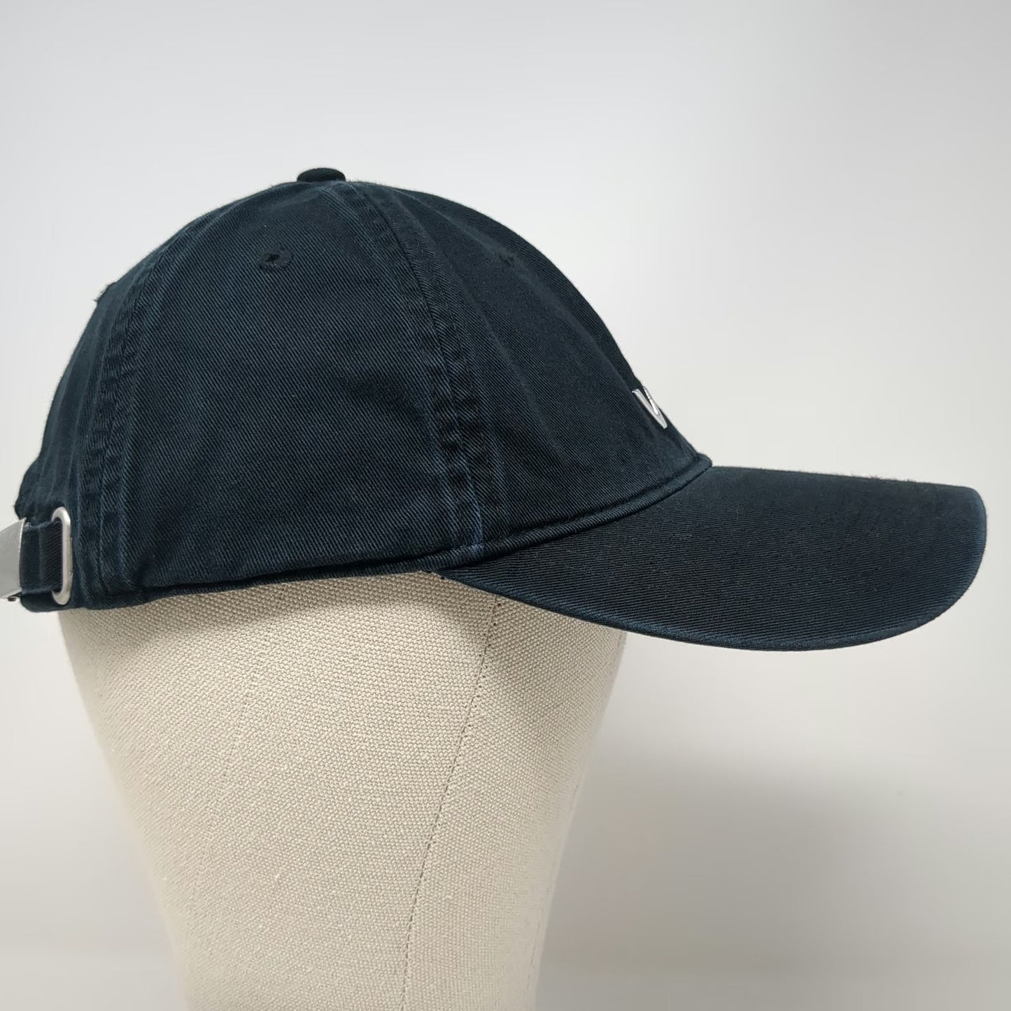 Victoria's Secret VSX Baseball Cap Black One Size Slideback Cotton Logo Hat
