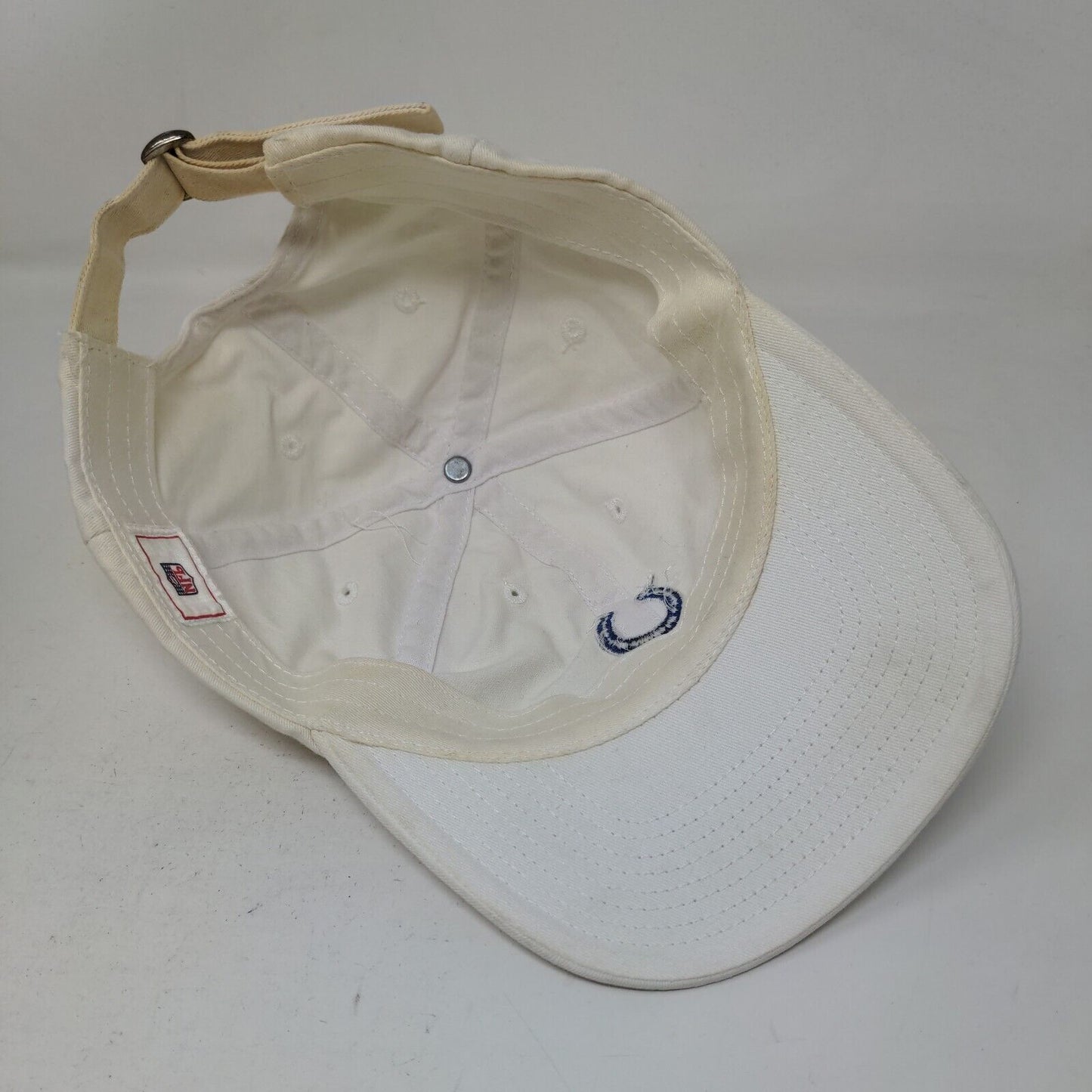 NFL Men's Slideback Hat White Size OSFA Embroidered Indianapolis Colts Logo