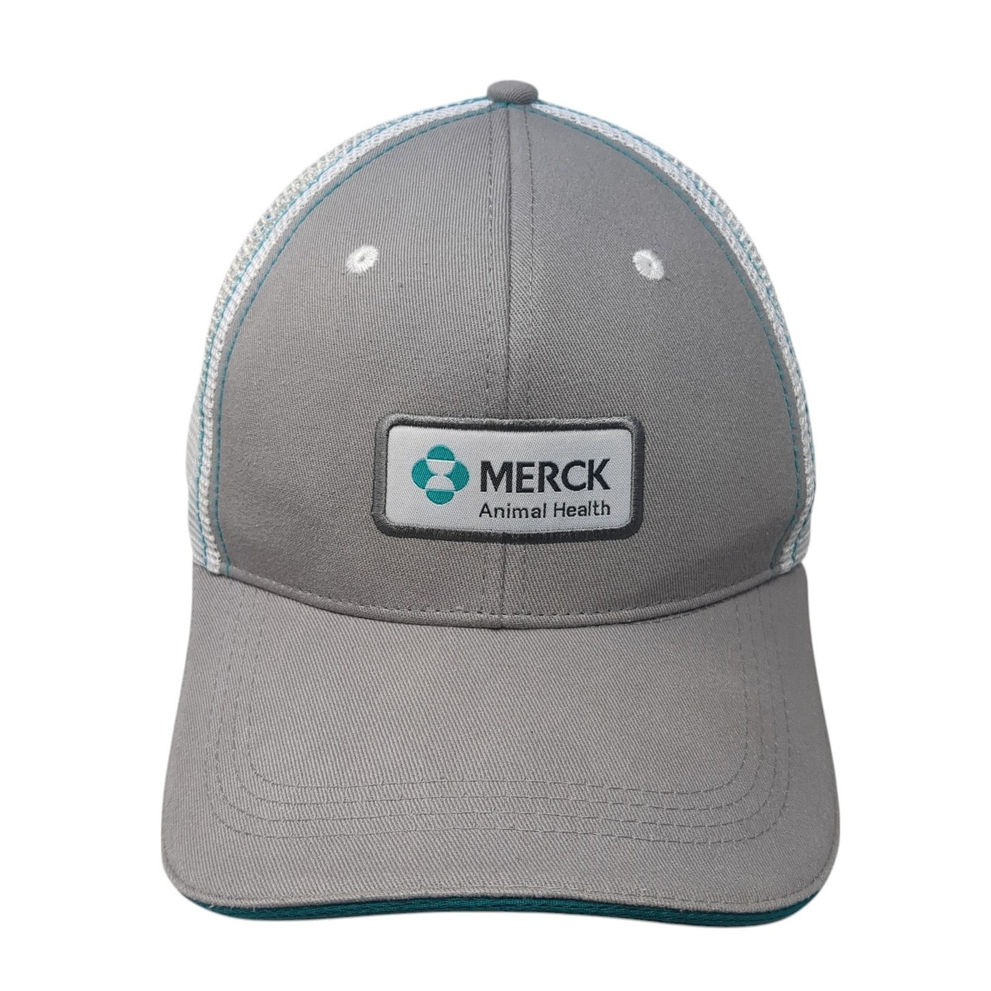 Merck Animal Health Trucker Hat Gray One Size Adjustable Mesh Back Capital Ideas