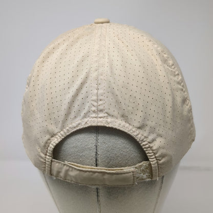 Port Authority Baseball Cap Beige One Size Poipu Surf Hawaii Mesh Breathable Hat