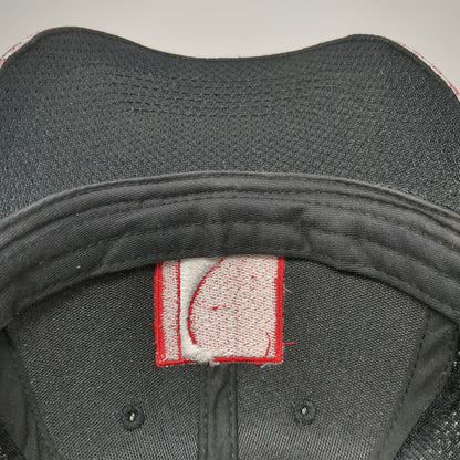 Triple Crown Baseball Cap Black One Size Koike Cutting Welding Strapback Hat