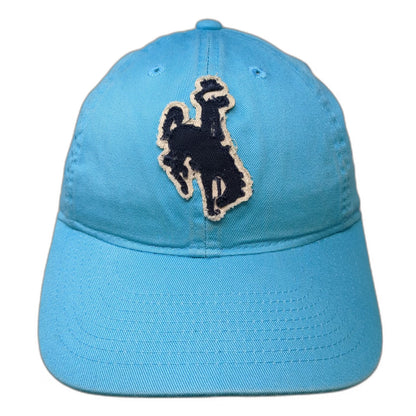 Legacy Baseball Cap Blue One Size Jackson Hole Bucking Horse Slideback Hat