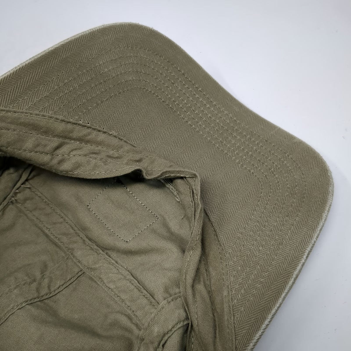 Denim & Supply Ralph Lauren 5 Panel Brown One Size Herringbone Hat Adjustable