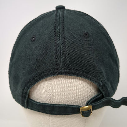 OTTO I Am Second Baseball Cap Black One Size Embroidered Cotton Slideback Hat