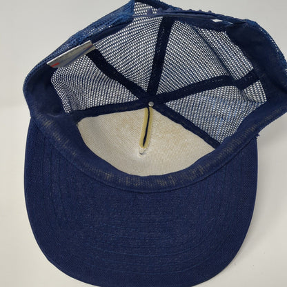 Specialty & Custom Dealer Snapback Trucker Hat Blue One Size Mesh Back