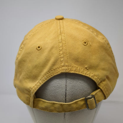 American Dry Goods Yellow Baseball Cap One Size Jackson Hole Wyoming Cotton Hat