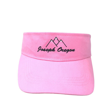 Joseph Oregon Strapback Sun Visor Cap Pink OS Adjustable Embroidered Cap America