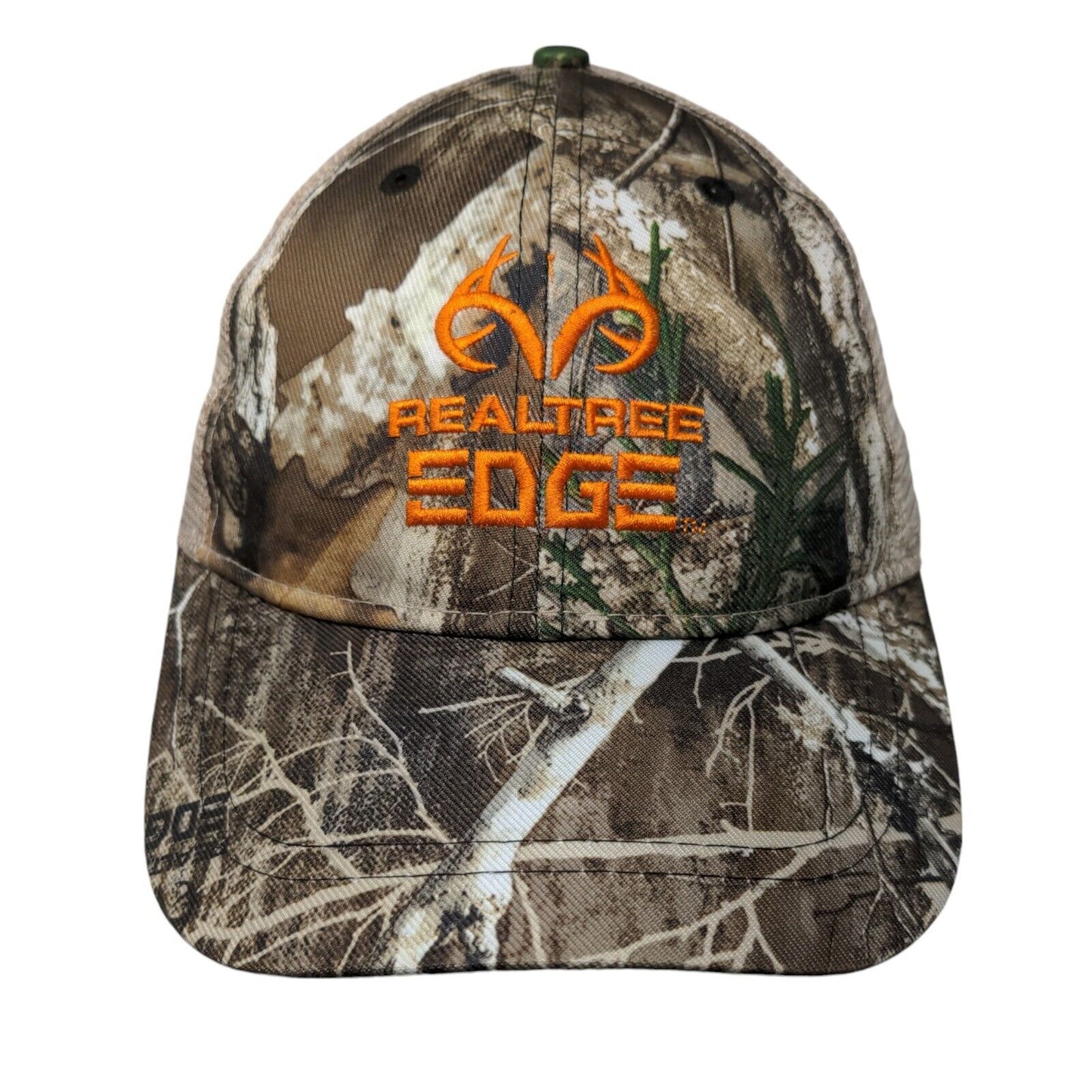 Realtree Edge Snapback Mesh Back Trucker Hat Camo OSFM Embroidered