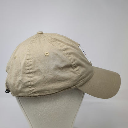 Ahead New England Country Club Baseball Cap Beige One Size American Flag Cotton