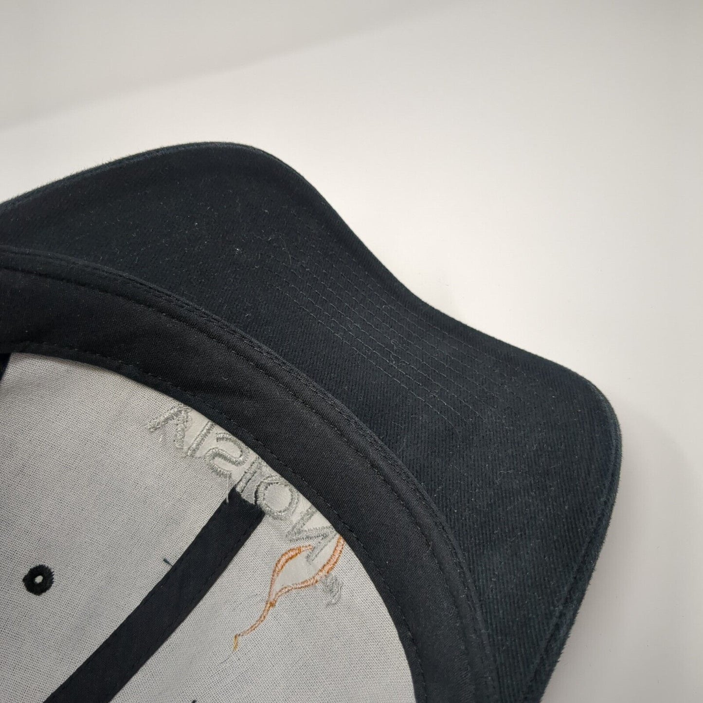 Vision Grills Strapback Hat Black OS Adjustable Embroidered Classics Yupoong