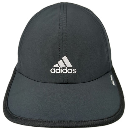 Adidas Baseball Cap Black One Size Aeroready Performance Strapback Hat
