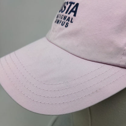USTA National Campus Strapback Hat Pink One Size Adjustable American Needle