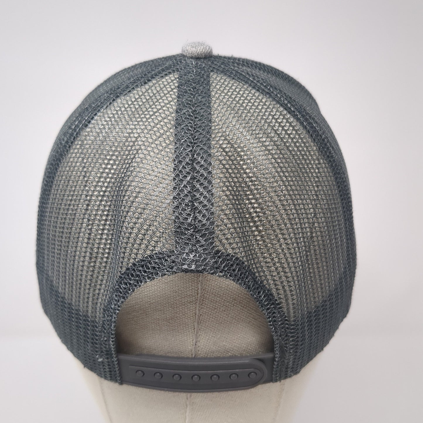 Fairfax Agency Inc Snapback Trucker Hat Gray One Size Mesh Back Vernon