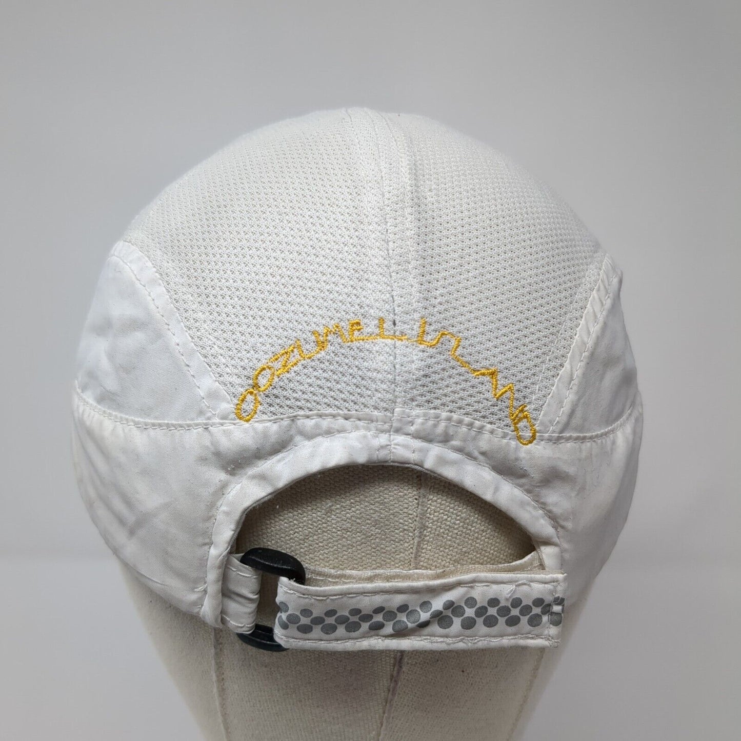 Souba Du Cozumel Island Strapback Hat White One Size Adjustable Embroidered