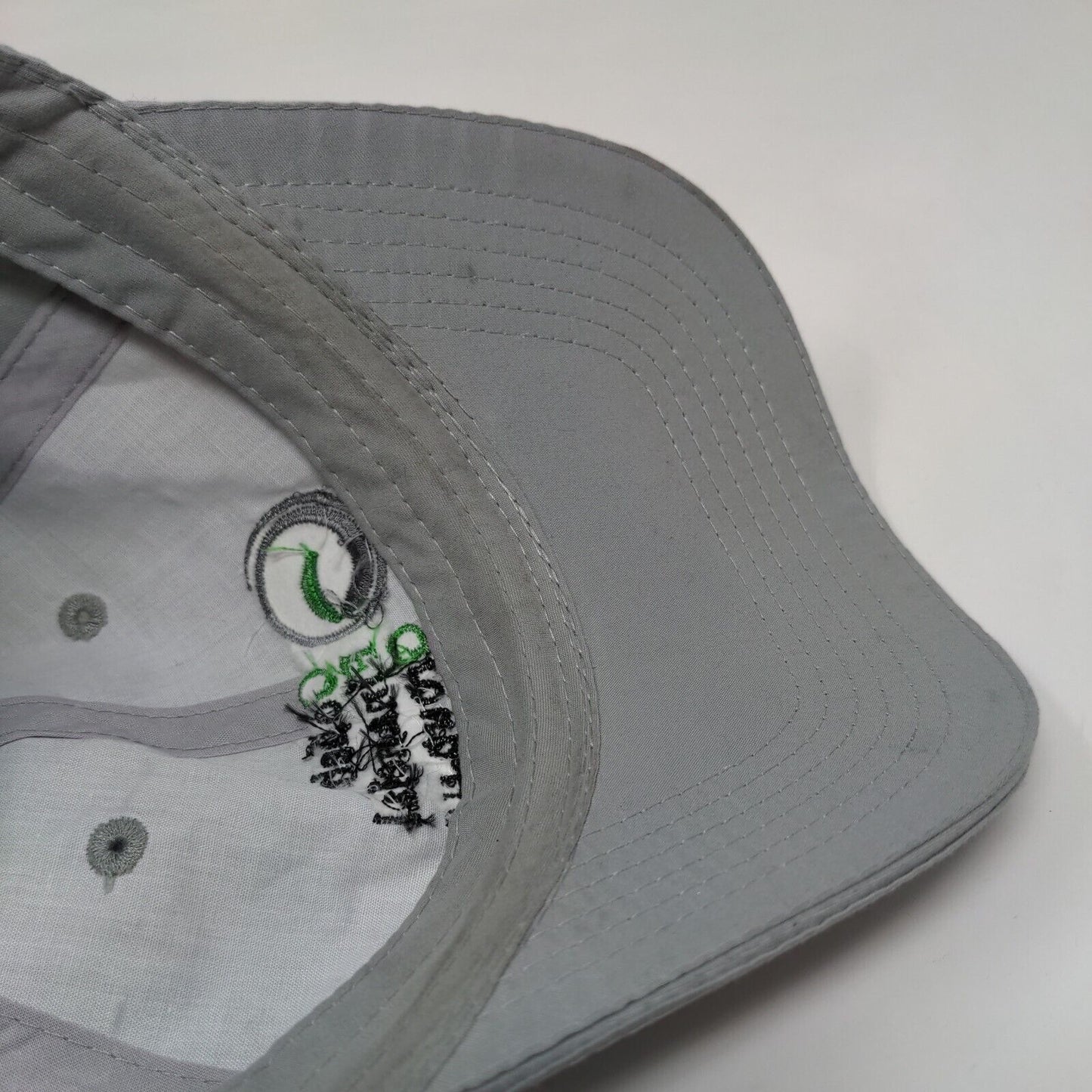 Golish Financial Group Strapback Hat Greenish Gray One Size Sope Creek
