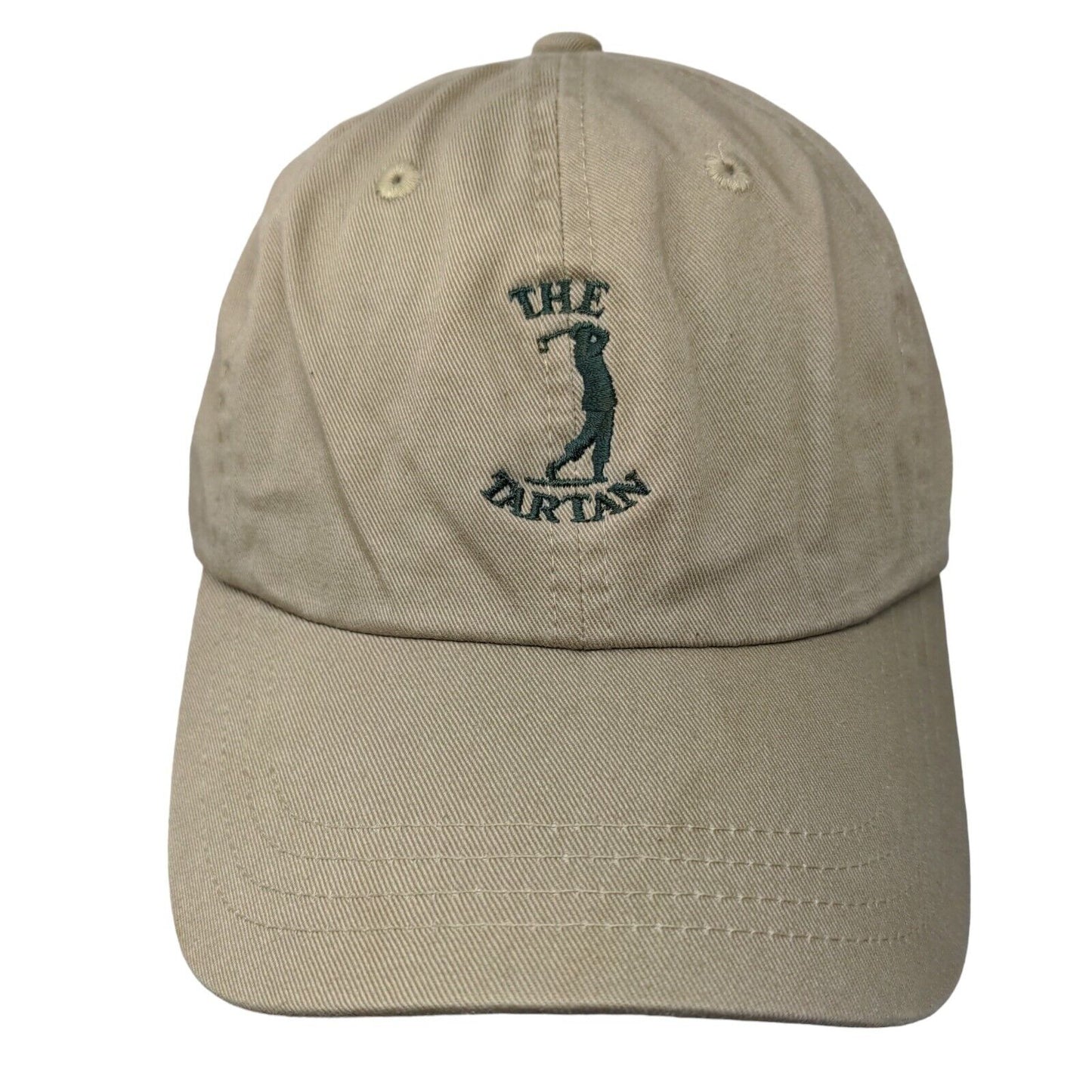 The Tartan Slideback Hat Tan One Size Adjustable Embroidered 6 Panel Imperial