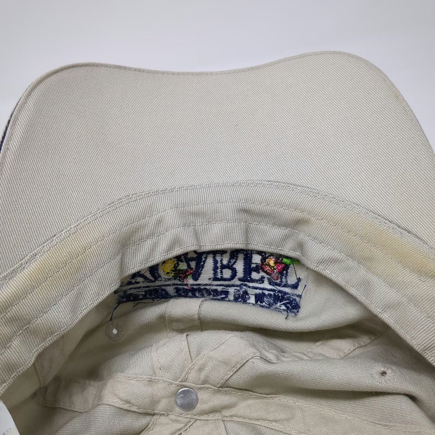 Xcaret Baseball Cap Beige OSFM Riviera Maya Cancun Mexico Toucan Slideback Hat